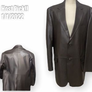 Stafford Essentials leather jacket size M:M